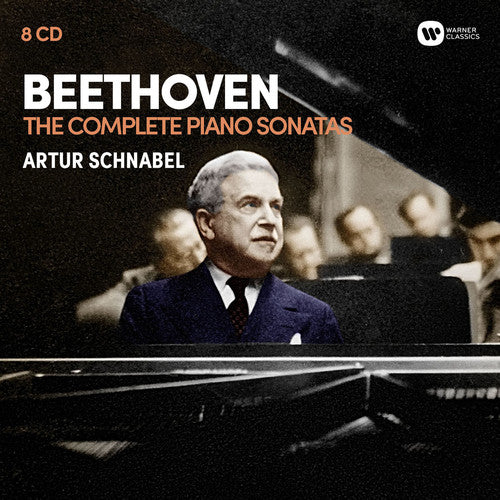 the album cover for ARTUR SCHNABEL - Beethoven: Piano Sonatas [8CD]
