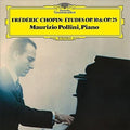 the album cover for Chopin / Maurizio Pollini - 24 Etudes Op 10 & Op 25