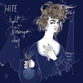 the album cover for Hite - Light Of A Strange Day