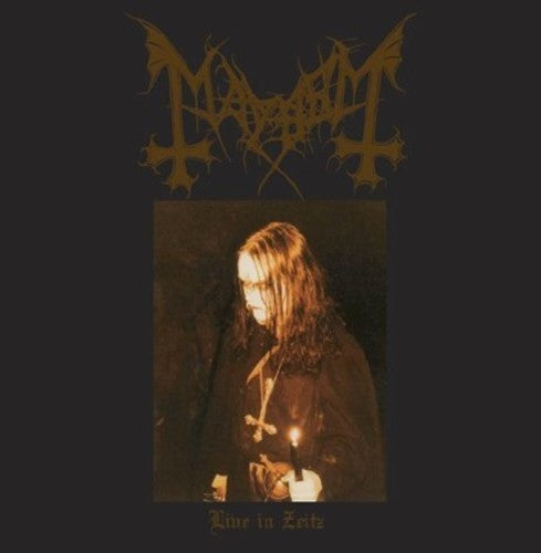 the album cover for Mayhem - Live In Zeitz