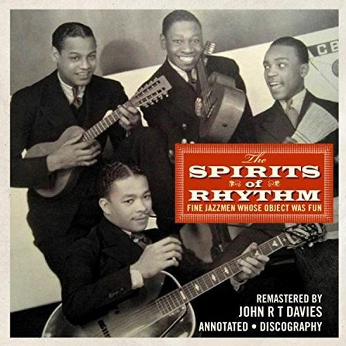 the album cover for Spirits Of Rhythm - Jazzmen Whose Object Was Fun-1933-1934