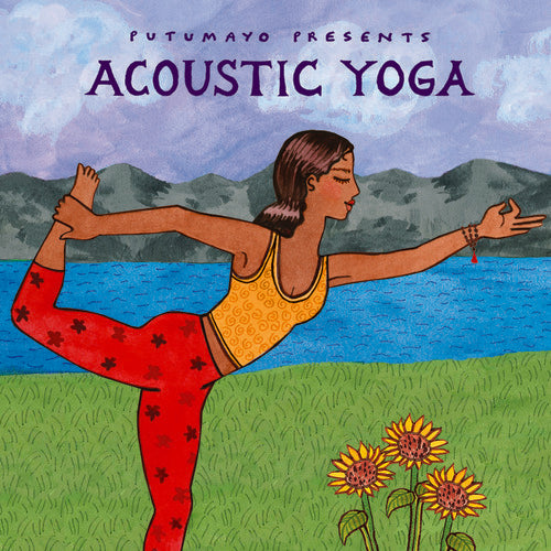the album cover for Putumayo Presents - Acoustic Yoga