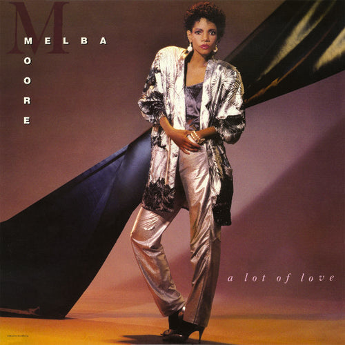 the album cover for Melba Moore - A Lot Of Love