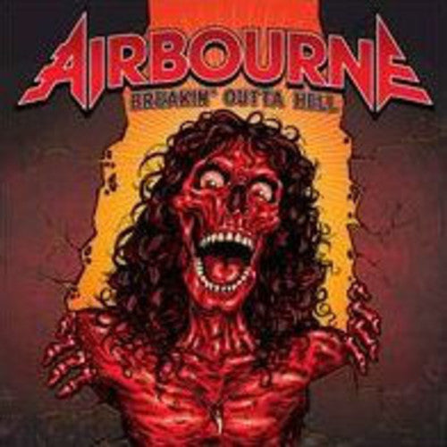 the album cover for Airbourne - Breakin' Outta Hell