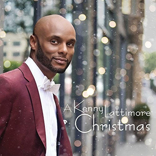 the album cover for Kenny Lattimore - Kenny Lattimore Christmas