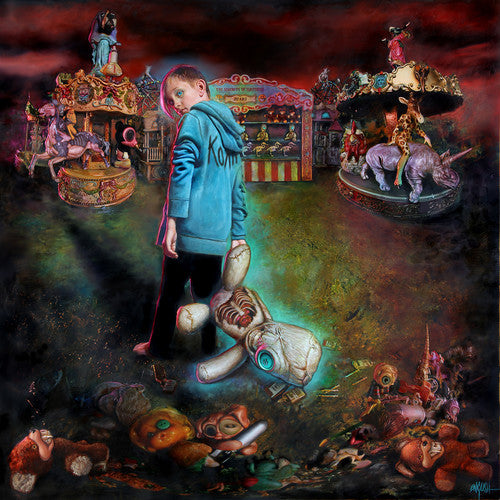 the album cover for Korn - The Serenity Of Suffering