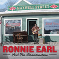 the album cover for Ronnie Earl & The Broadcasters - Maxwell Street