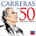 the album cover for Jose Carreras - Jose Carreras: 50 Greatest Tracks