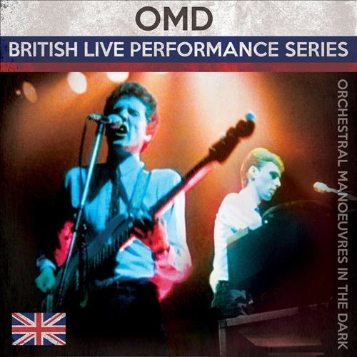 the album cover for Orchestral Manoeuvres in the Dark (O.M.D.) - British Live Performance Series