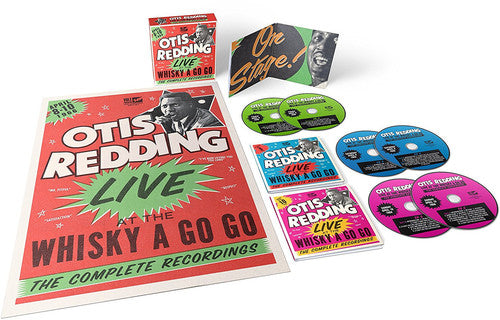 the album cover for Otis Redding - Live At The Whisky A Go Go: The Complete Recordings [6 CD Box Set]