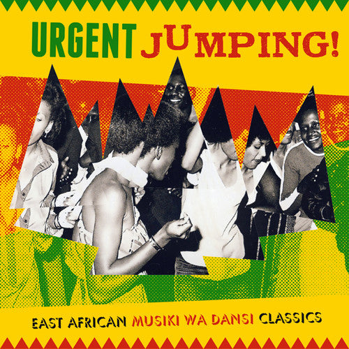 the album cover for Urgent Jumping East African Musiki Wa Dansi / Var - Urgent Jumping: East African Musiki Wa Dansi / Var