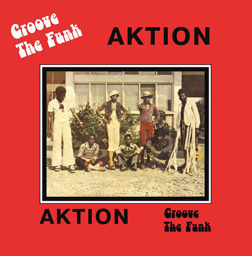 the album cover for Aktion - Groove The Funk