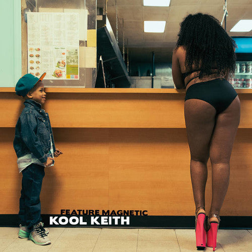 the album cover for Kool Keith - Feature Magnetic