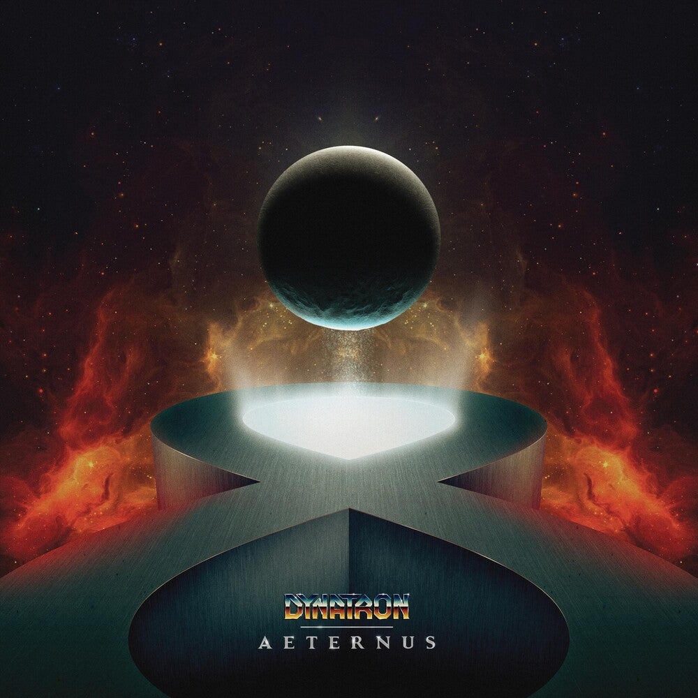 the album cover for Dynatron - Aeternus