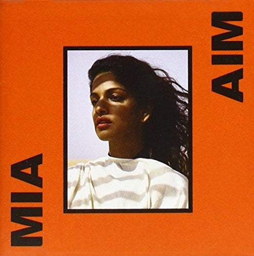 the album cover for M.I.A. - A.I.M. [Clean]