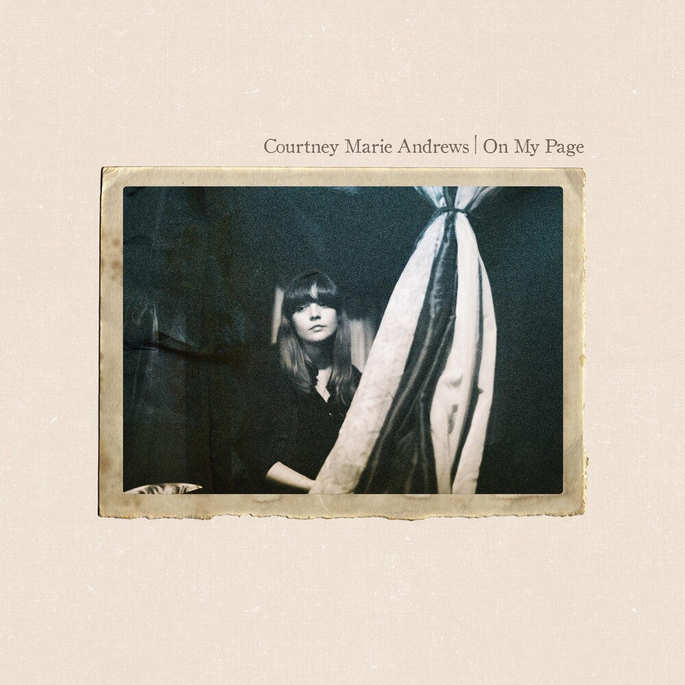 the album cover for Courtney Marie Andrews - On My Page [LP]