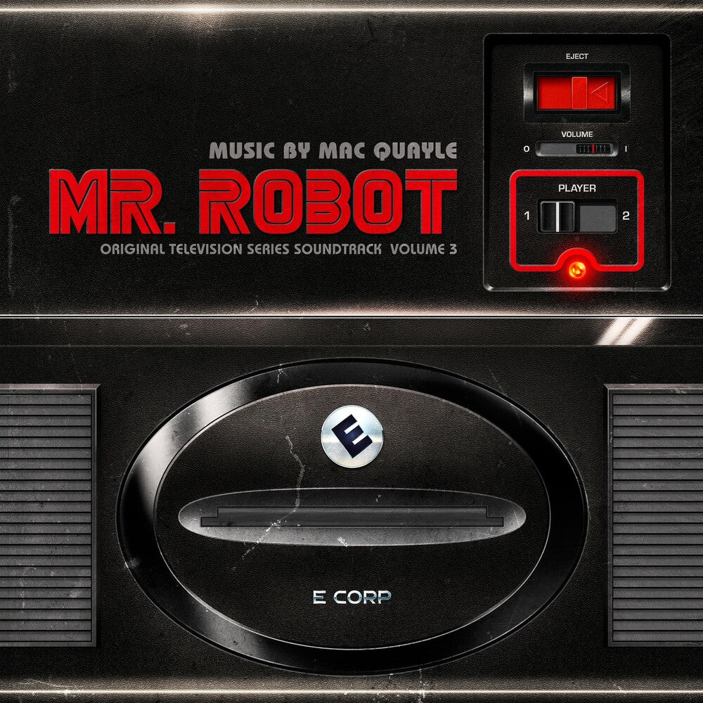 the album cover for Mac Quayle - Mr Robot 3 - O.S.T. [Colored Vinyl] (Red)