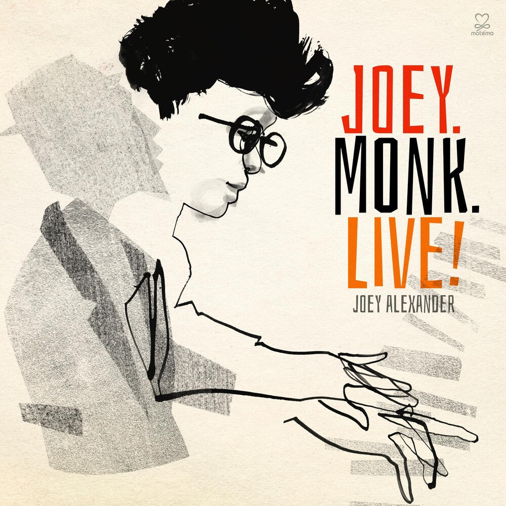 the album cover for Joey Alexander - Joey.Monk.Live!