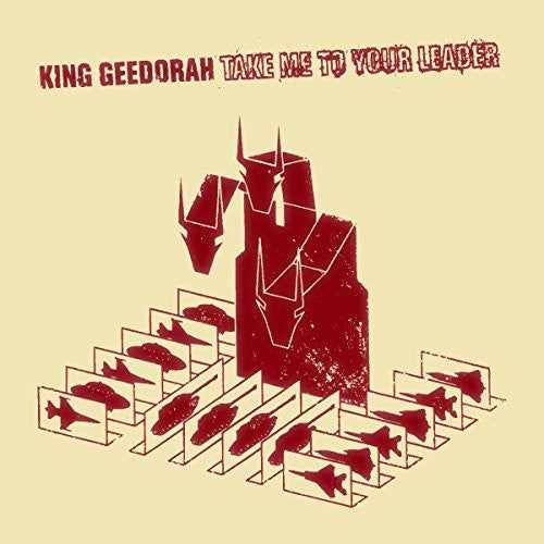 the album cover for King Geedorah - Take Me To Your Leader