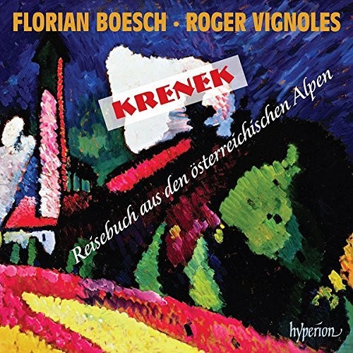 the album cover for Krenek / Boesch - Reisebuch Aus Den Osterreichischen Alpen