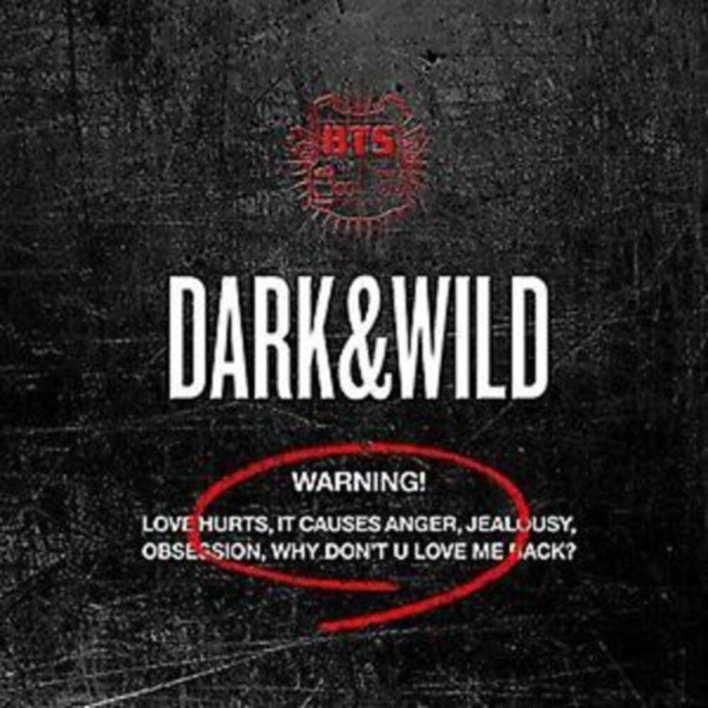 the album cover for BTS - DARK & WILD