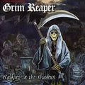 the album cover for Grim Reaper - Walking In The Shadows