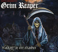 the album cover for Grim Reaper - Walking In The Shadows