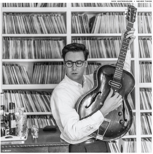 the album cover for Nick Waterhouse - Never Twice [Vinyl]