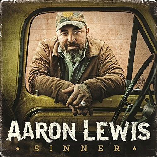 the album cover for Aaron Lewis - Sinner [LP]