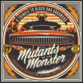 the album cover for Joecephus & The George Jonestown Massacre - Mutants Of The Monster: A Tribute Black Oak Arkansas / VARIOUS