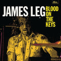 the album cover for James Leg - Blood On The Keys [Digipak]