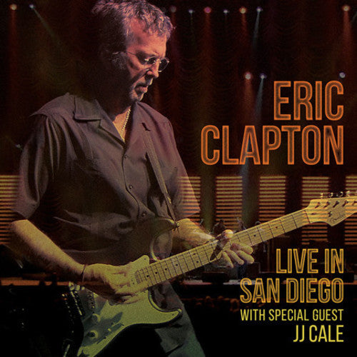 the album cover for Eric Clapton - Live In San Diego (With Special Guest JJ Cale) [3LP]