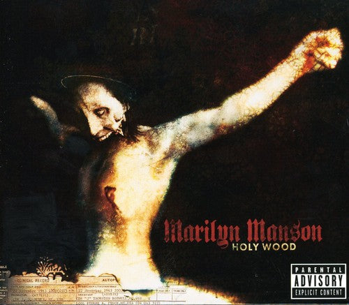 the album cover for Marilyn Manson - Holy Wood in the Shadow of the Valley of Death
