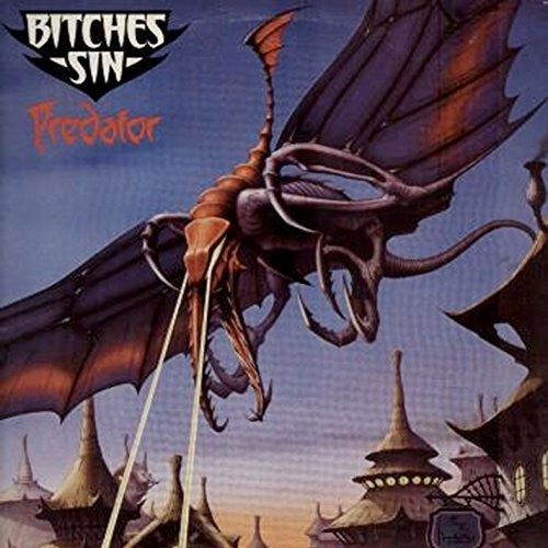 the album cover for Bitches Sin - Predator