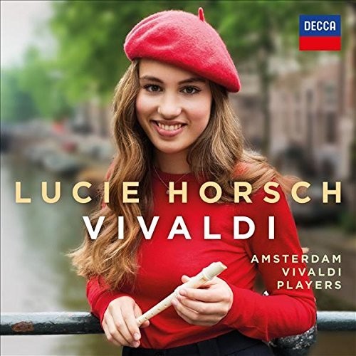 the album cover for Vivaldi / Lucie Horsch - Recorder Concertos