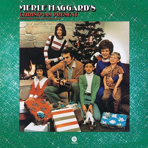 the album cover for Merle Haggard - Merle Haggard's Christmas Present [LP]