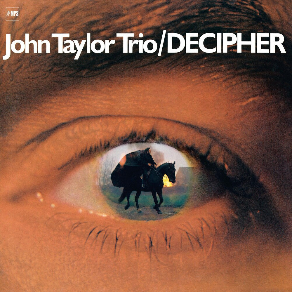the album cover for John Taylor Trio - Decipher (Uk)