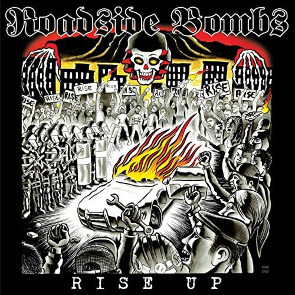 the album cover for Roadside Bombs - Rise Up (Red Vinyl) [Colored Vinyl] (Red) (Uk)
