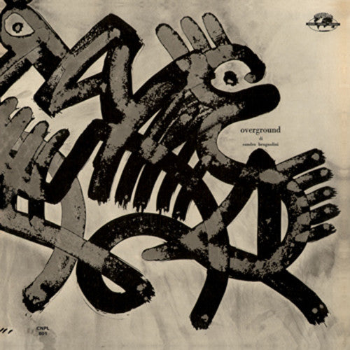 the album cover for Sandro Brugnolini - Overground