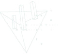 the album cover for The Devil Wears Prada - Transit Blues [Electric Blue/Milky Clear Colored Vinyl]