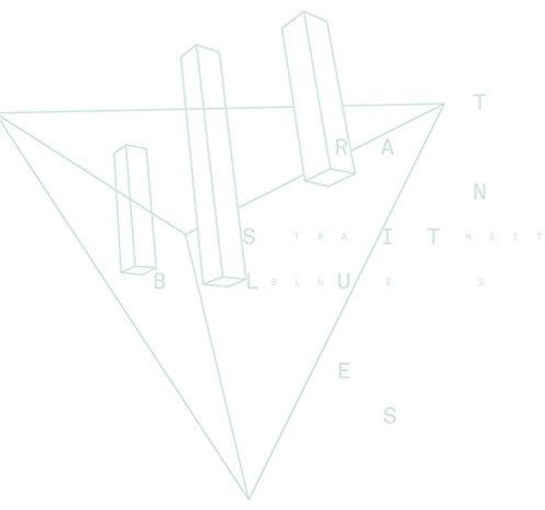 the album cover for The Devil Wears Prada - Transit Blues [Electric Blue/Milky Clear Colored Vinyl]