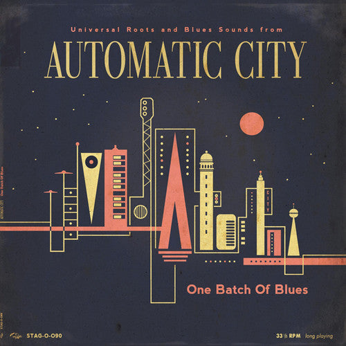 the album cover for Automatic City - One Batch Of Blues