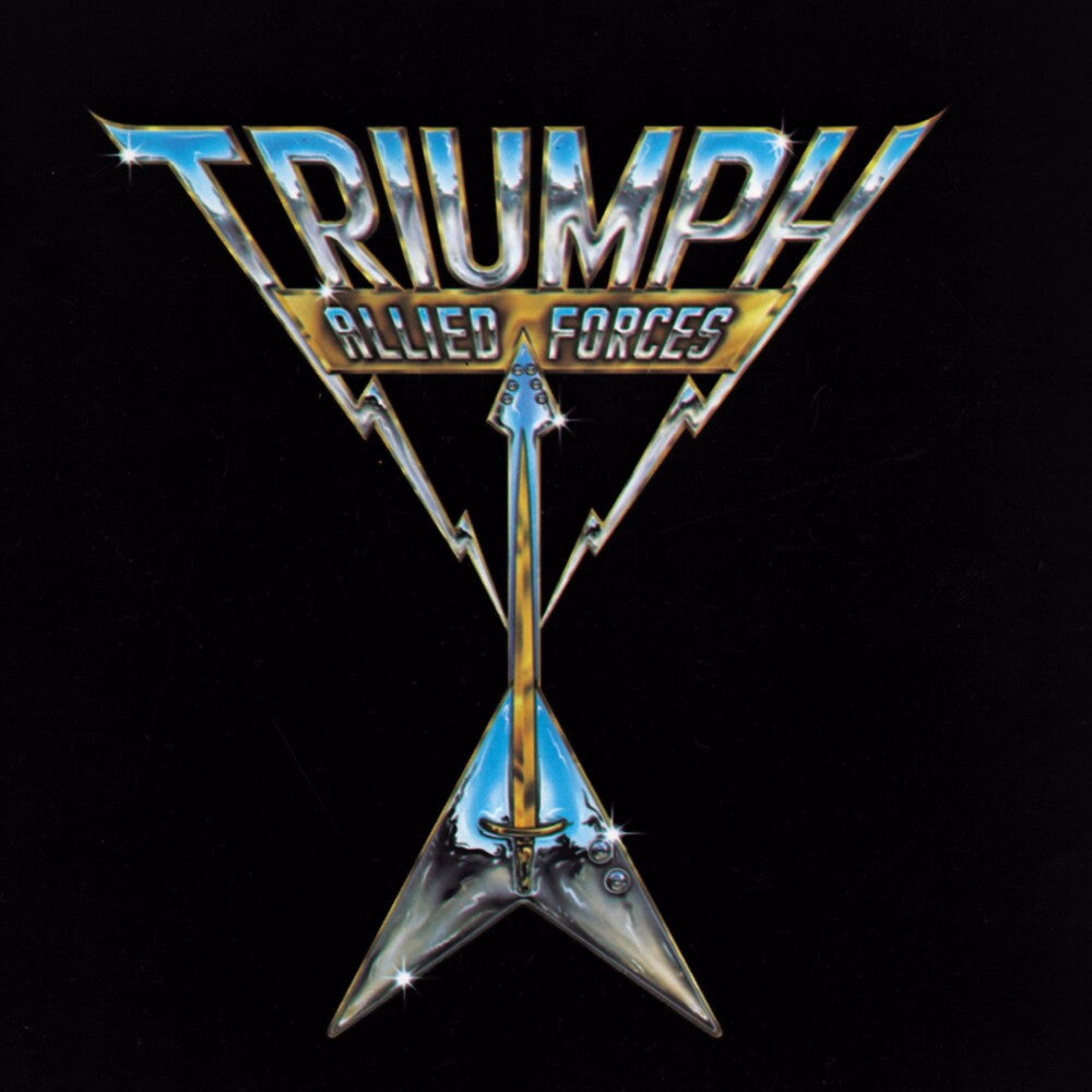 the album cover for Triumph - Allied Forces [Colored Vinyl] (Gol) [Limited Edition] (Slip)