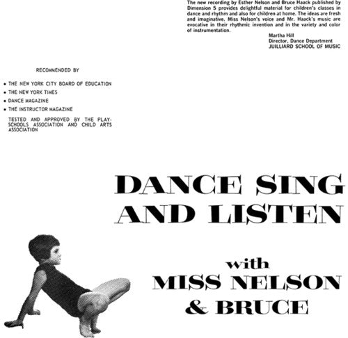 the album cover for Miss Nelson & Bruce Haack - Dance Sing & Listen
