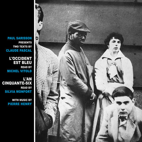 the album cover for Pierre Henry / Vitold,Michel / Monfort,Silvia - L'occident Est Bleu / L'an Cinquante-six
