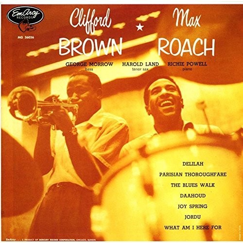the album cover for Clifford Brown - & Max Roach