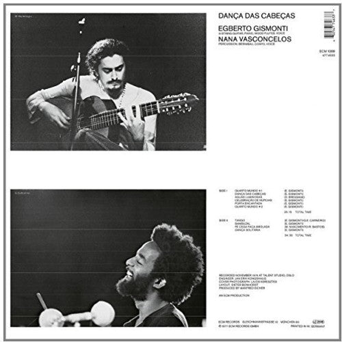 the album cover for Egberto Gismonti - Danca Das Cabecas