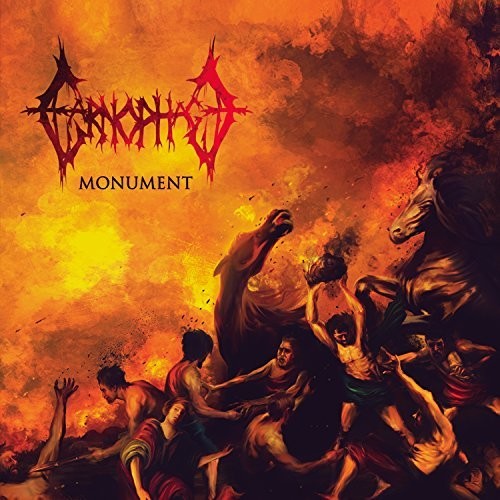 the album cover for Carnophage - Monument