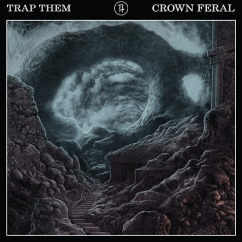the album cover for Trap Them - Crown Feral [Indie Exclusive White Vinyl]