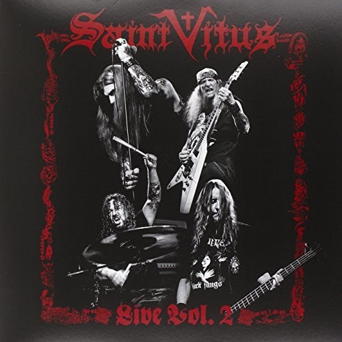 the album cover for Saint Vitus - Live, Vol. 2